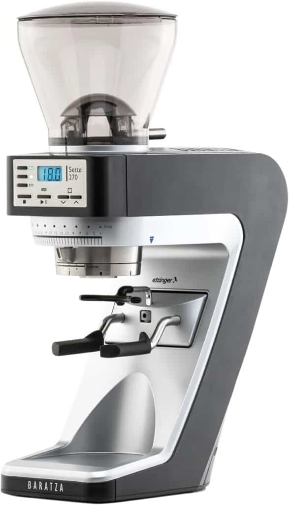 Baratza Sette 270 conical burr espresso grinder with programmable dosing