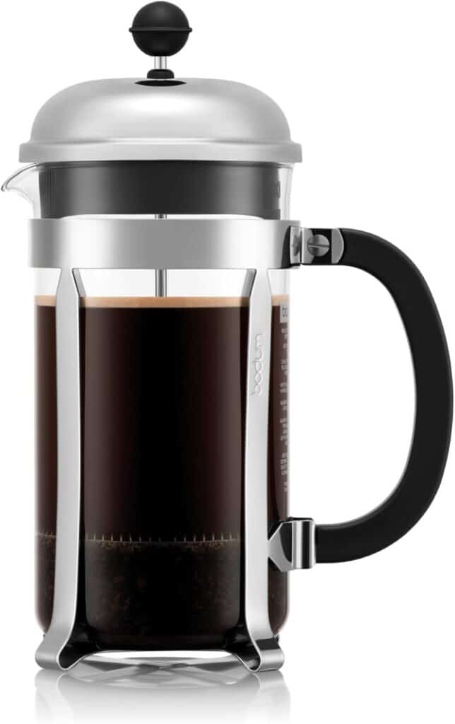 Bodum Chambord French press coffee maker with glass carafe