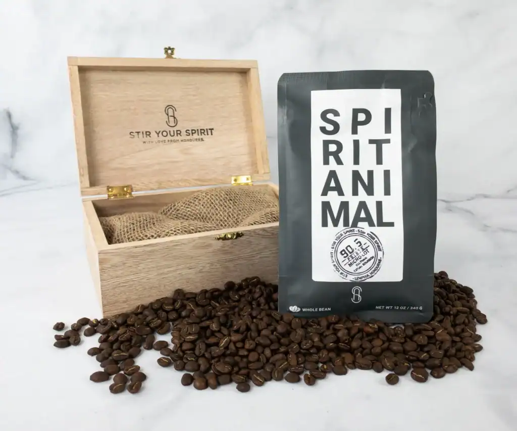 Spirit Animal organic coffee subscription bags